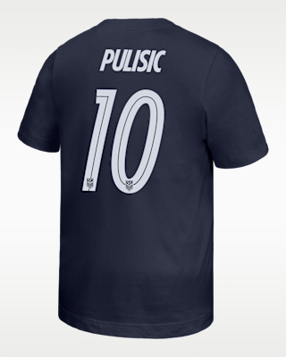 Christian Pulisic Team USA Big Kids' Nike Soccer T-Shirt. Nike.com